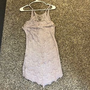 Purple Free People Lace Dress Size Small